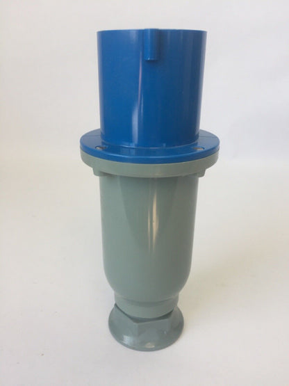 HUBBELL 360P6 PLUG 60AMP 250VAC 2POLE 3-WIRE GROUNDING FOR USE W/ 360R6 360C6