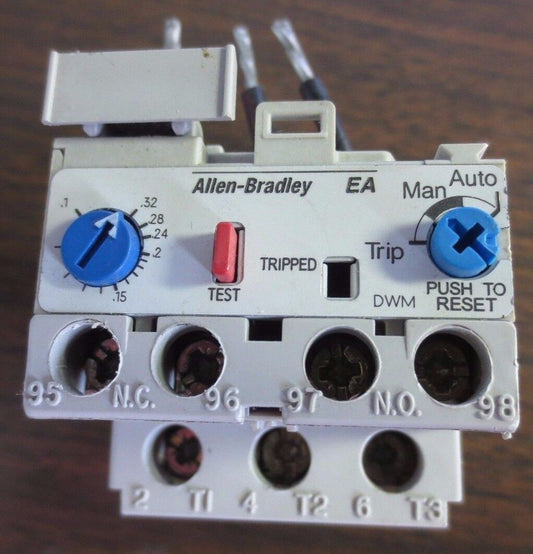 ALLEN-BRADLEY 193-EA4AB SOLID STATE OVERLOAD RELAY - 0.1-0.32A