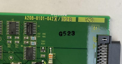 FANUC A20B-8101-0420/02B LINE TRACKING MODULE