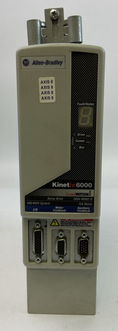 ALLEN BRADLEY 2094-BM02-S 15A AXIS MODULE SER B FIRMWARE V1.111