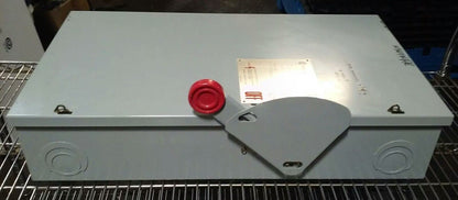 POWERMASTER EATON H364NFK, SAFETY SWITCH, 200A, 600V/250DC, 3P, 150 H.P., USED