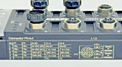 TURCK - TBEN-L4-16DXP F/W 3.1.2.0 COMPACT MULTIPROTOCOL I/O MODULE FOR ETHERNET