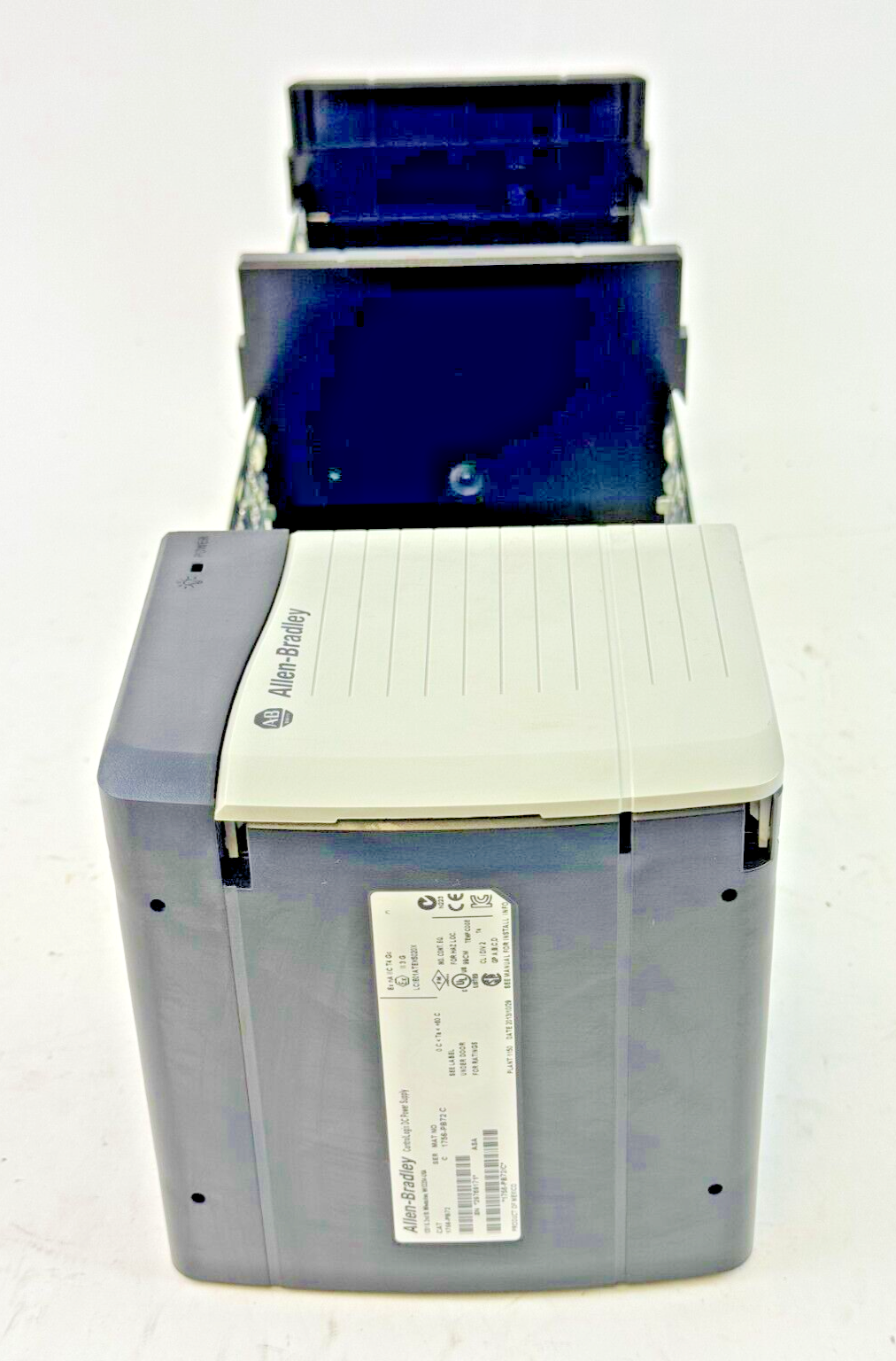 ALLEN-BRADLEY - 1756-PB72 SER. C - CONTROLLOGIX DC POWER SUPPLY & 1756-A10 B