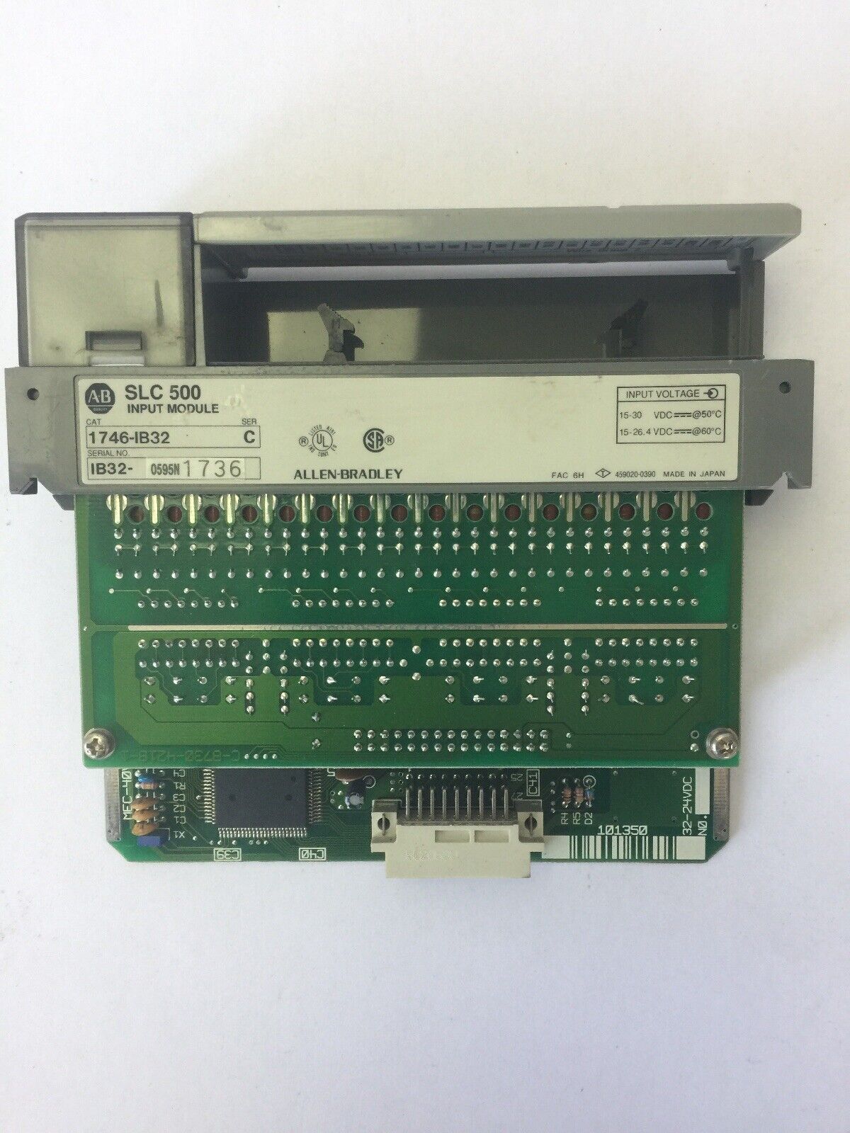 ALLEN BRADLEY 1746-IB32 INPUT MODULE SER C 15-30 VDC