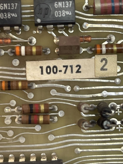 UNICO 100-712 CIRCUIT BOARD