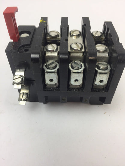 GE CR224D510F OVERLOAD RELAY STD PILOT DUTY 600 VAC MAX