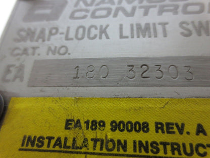 NAMCO EA180-32303 SNAP-LOCK LIMIT SWITCH - NEW SURPLUS