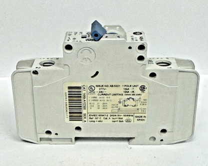 ALLEN-BRADLEY - 1489-A1D300 SER. A - CIRCUIT BREAKER - 1 P, 3 A, 277 V