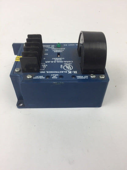 R-K ELECTRONICS CSRA-24A-2-5-AR  RELAY 7A 120 VAC 5A 240 VAC