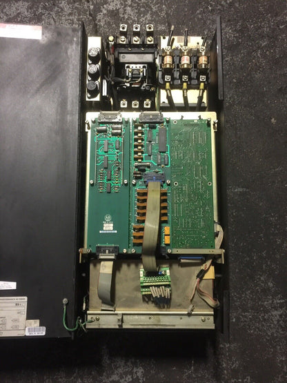 ALLEN BRADLEY 1392-B100-RK-MC-A-F1 AC DRIVE SER A INPUT 460VAC 43A OUTPUT 440vac