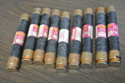 / BUSS FRS-R-5 FUSETRON DUAL-ELEMENT TIME-DELAY RK5 FUSES 5A 600V***LOTOF9***