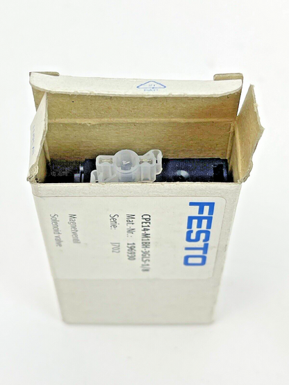 FESTO - CPE14-M1BH-3GLS-1/8 - SOLENOID VALVE - 196930