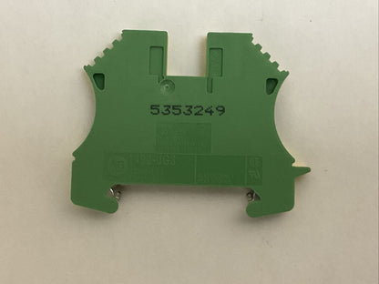 ALLEN BRADLEY 1492-JG3 GROUND TERMINAL BLOCK (LOT OF 4)