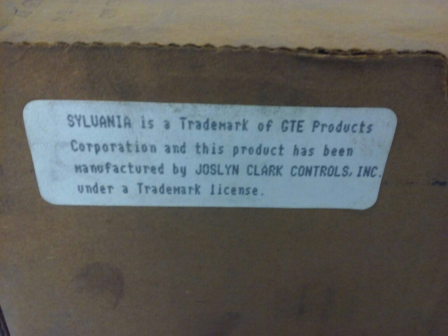 SYLVANIA HPR02U03 TYPE HP REVERSING AC STARTER 3PH 600V 9A SIZE 00 120V COIL