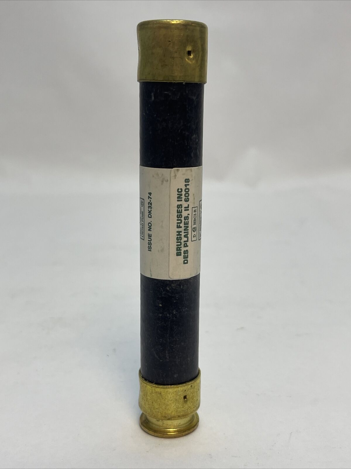 BRUSH/RELIANCE ECSR17-1/2 TIME DELAY CLASS RK5 FUSE 600VAC 17-1/2A (LOT OF 10)