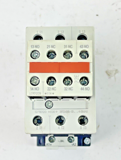 SIEMENS - 3RT1035-1BB44-3MA0 -CONTACTOR - 3RH1921-2HA22-3AA1 & 3RT1926-1BB00