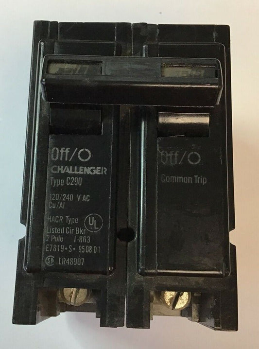 CHALLENGER C290 CIRCUIT BREAKER  120/240VAC 2POLE TYPE HACR