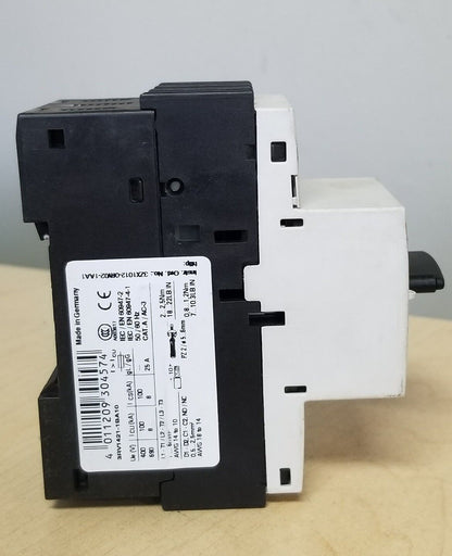 SIEMENS 3RV1421-1BA10 CIRCUIT BREAKER