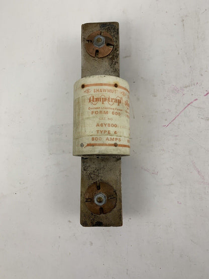 Shawmut Amp-trap A6Y800 Type 4 800A 600V Fuse