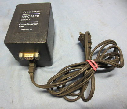 CUTLER-HAMMER POWER SUPPLY MPC1A12 SERIES A1 115-230VAC OUTPUT 15V DC, .8A