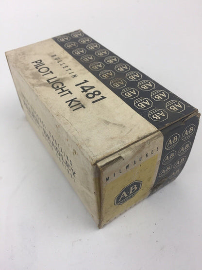 ALLEN BRADLEY 1481-N16A120 PILOT LIGHT 120V 60HZ SIZE 0-1-2 NEMA TYPE 1-4-12
