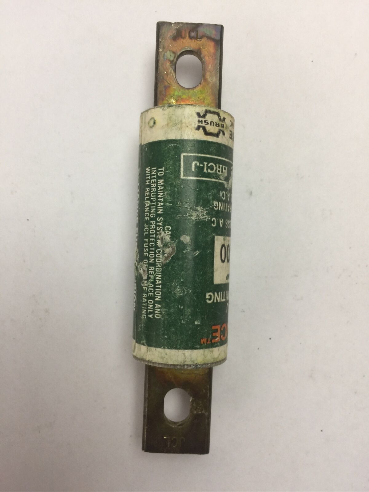 RELIANCE JCL100 CLASS J CURRENT LIMITING FUSE 100AMP 600VAC (LOT OF 5)
