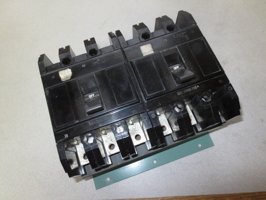 HEINEMANN CJ3-G3-DU / HH83XC306 CIRCUIT BREAKERS 240VAC 60Hz 122A - (2) on RACK