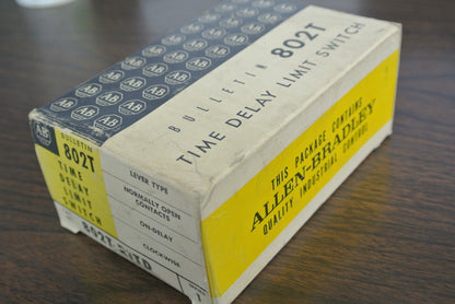 ALLEN-BRADLEY 802T-R5TD Ser. 1 TIME DELAY LIMIT SWITCH - NEW SURPLUS