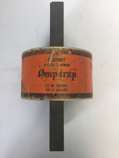SHAWMUT A4BY5000 FUSE 5000 AMPS 600VAC 250VDC FORM 480 AMP-TRAP TYPE 55