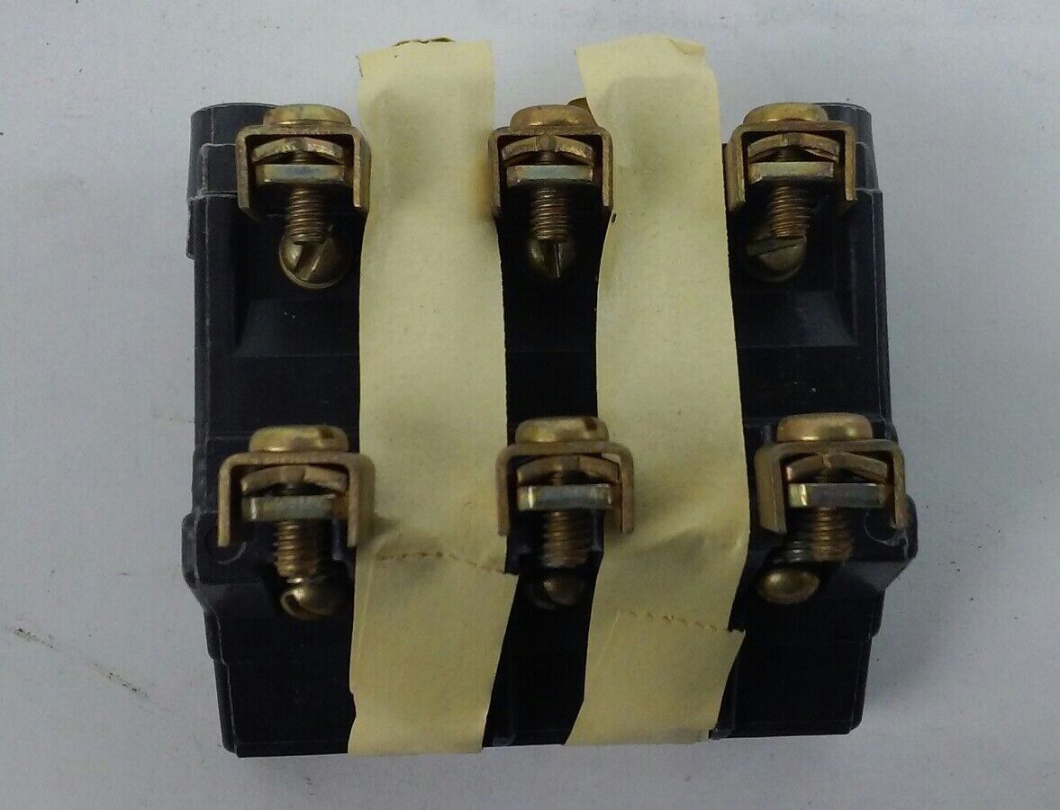 Allen Bradley A-B X-355639 X355639 STATIONARY CONTACT BLOCK ASSEMBLY (NEW)