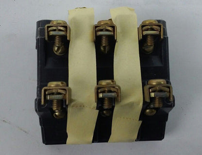 Allen Bradley A-B X-355639 X355639 STATIONARY CONTACT BLOCK ASSEMBLY (NEW)