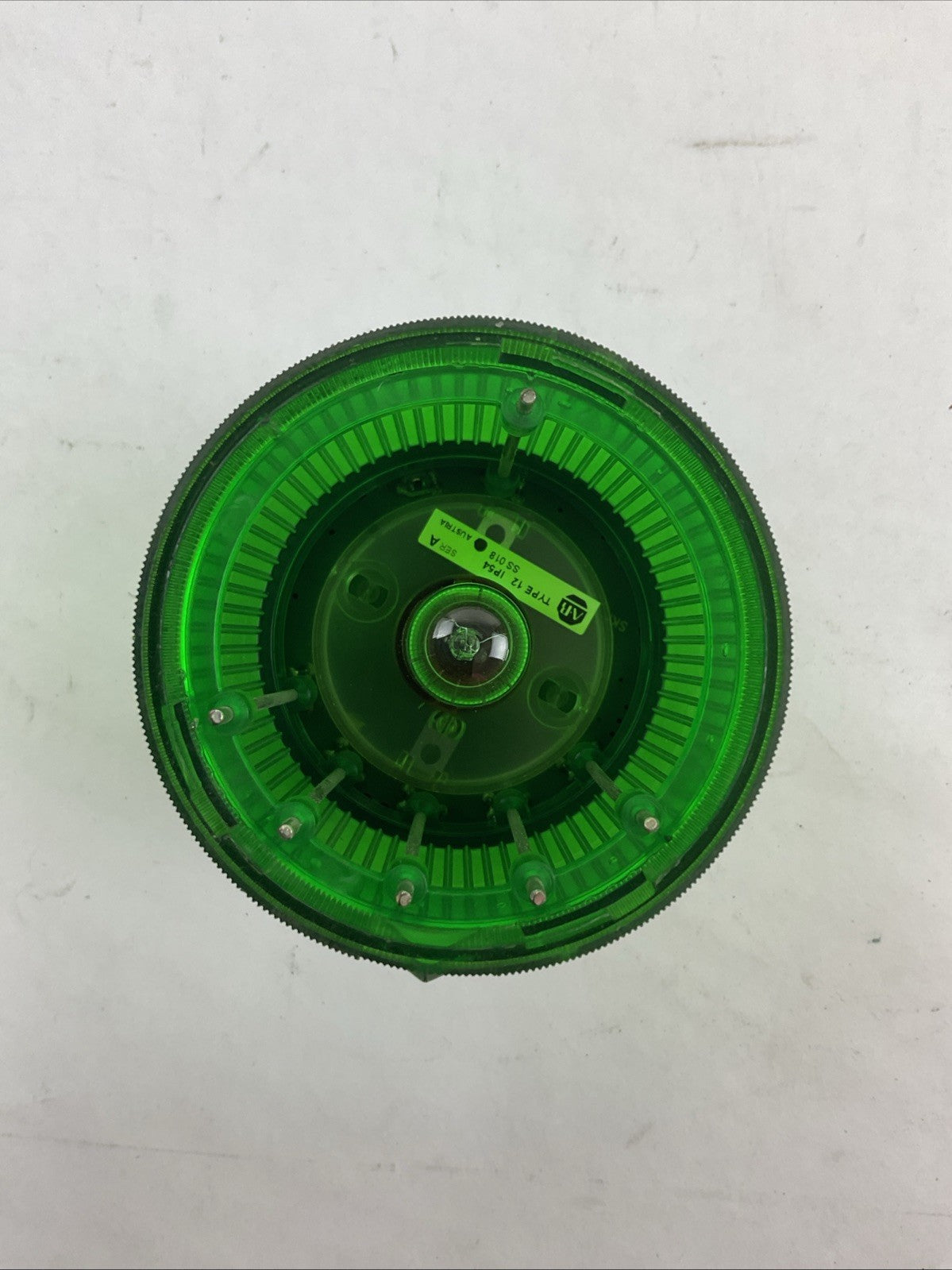 ALLEN BRADLEY 855T-B24DN3 SER B 24V 271mA STEADY INCANDESCENT GREEN STACK LIGHT