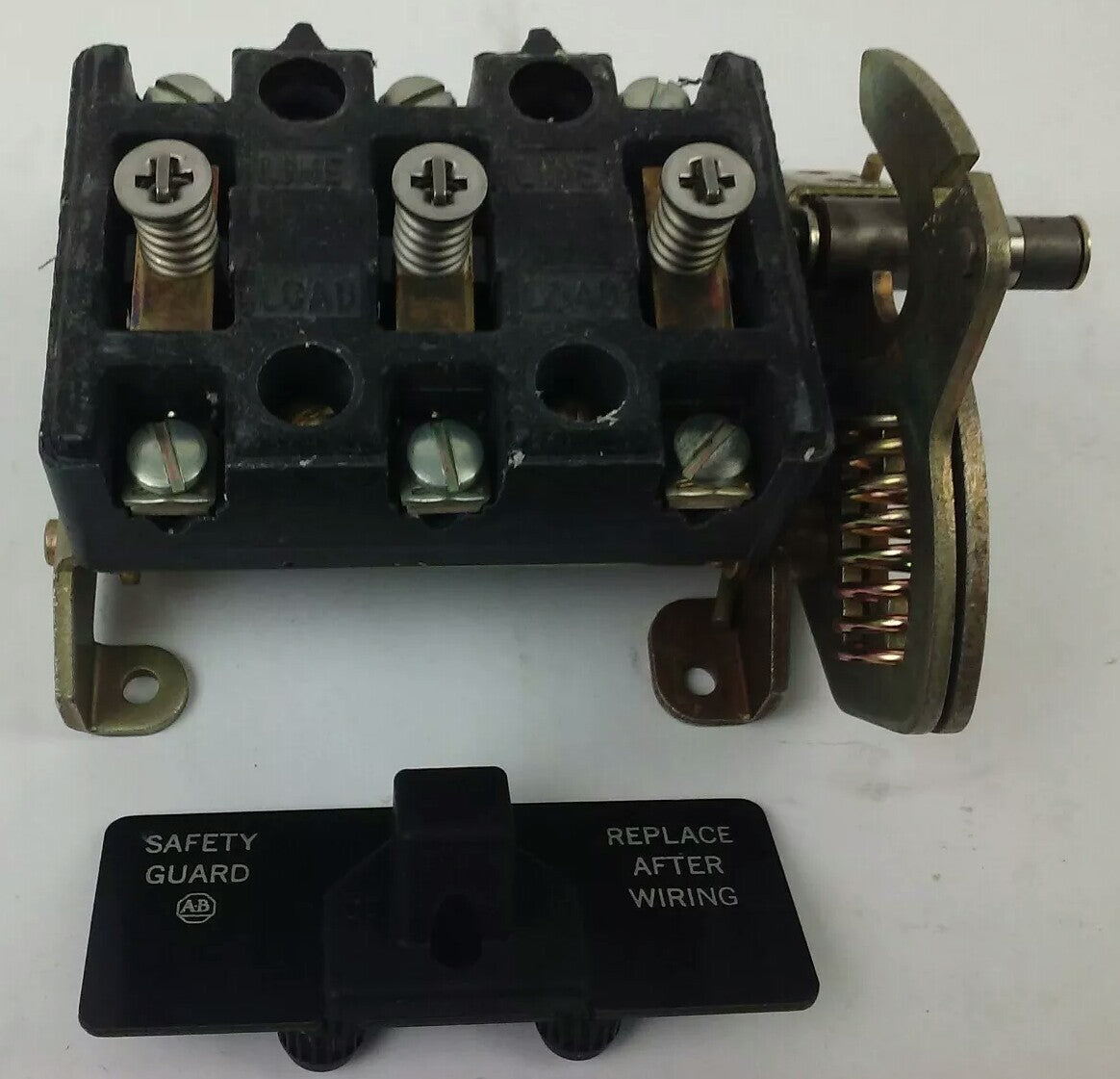 ALLEN BRADLEY X-177122 OLD STYLE DISCONNECT SWITCH, 30A, 240/440-600V,7 1/2-10HP