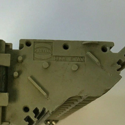 HARTING HS12 "MALE" 16A 380V / HAN E AV TERMINAL BLOCK CONNECTOR 600V
