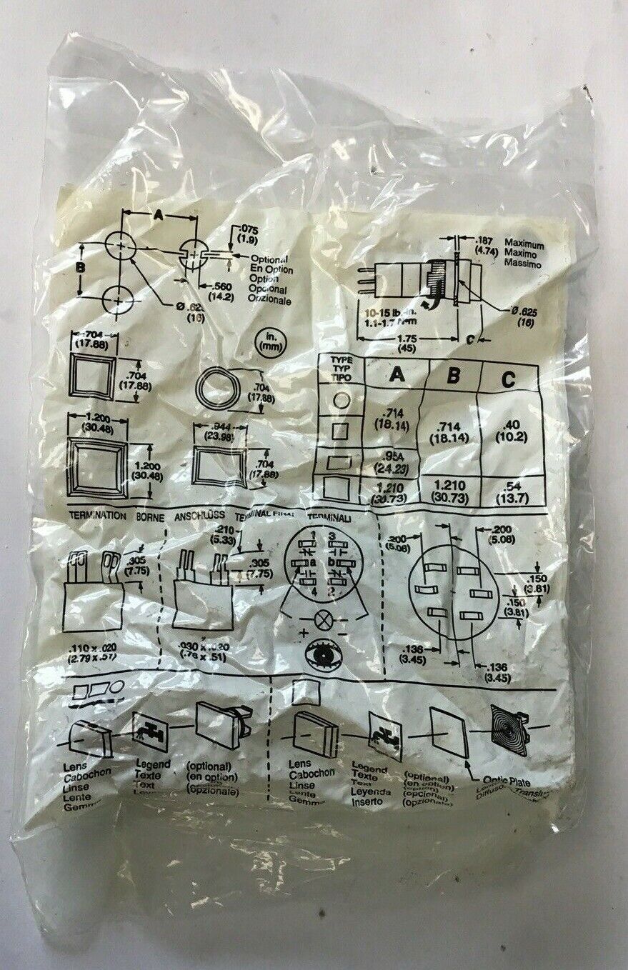 ALLEN BRADLEY 800A-L2CG24C INDICATING LIGHT SER.B GREEN