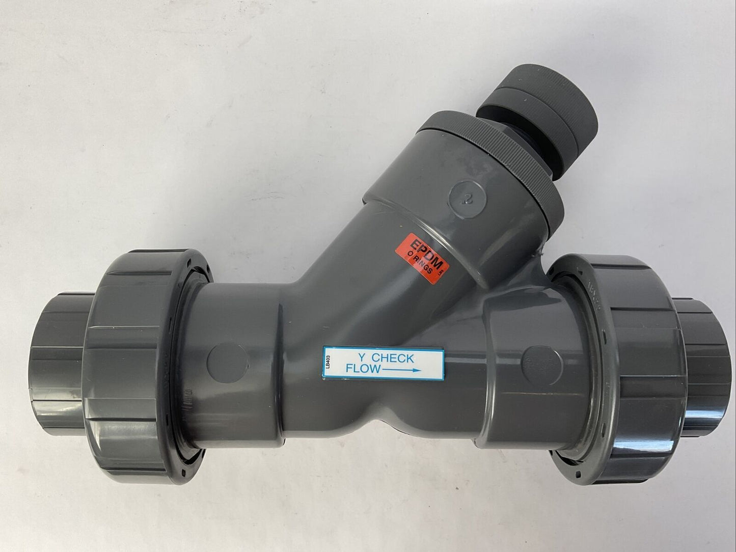 HAYWARD SLC10200SEU 2" PVC SPRING LOADED CK T/U SO Y VALVE