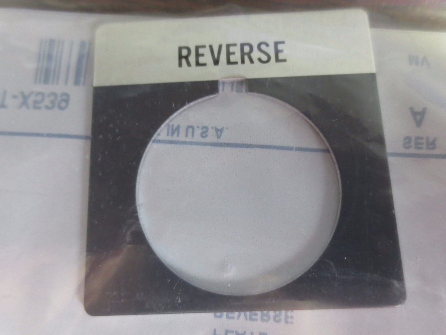 ALLEN-BRADLEY LEGEND PLATES "START" "AUTO/MANUAL" "OFF/ON" "REVERSE" NEW SURPLUS