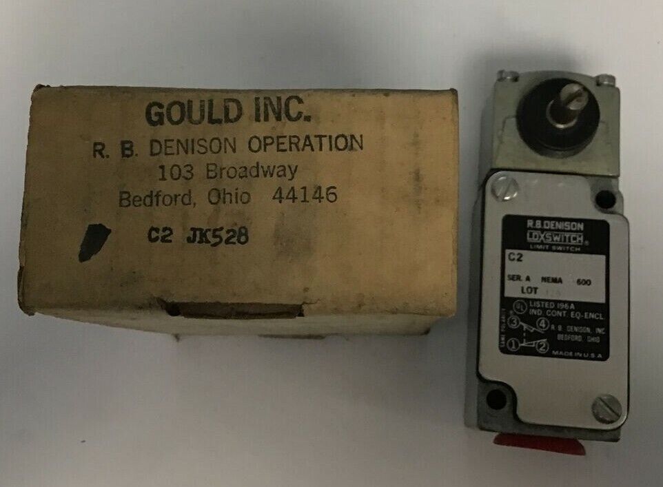 GOULD C2 JK528 LIMIT SWITCH SERIES A NEMA A600