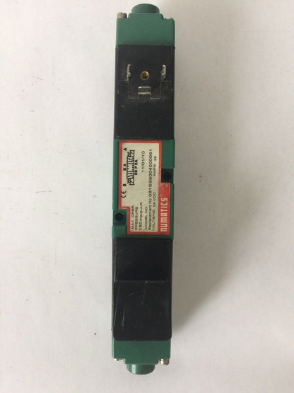 NUMATICS 225-239B SOLENOID VALVE 24 VDC 6.0 WATTS 150 PSIG-AIR