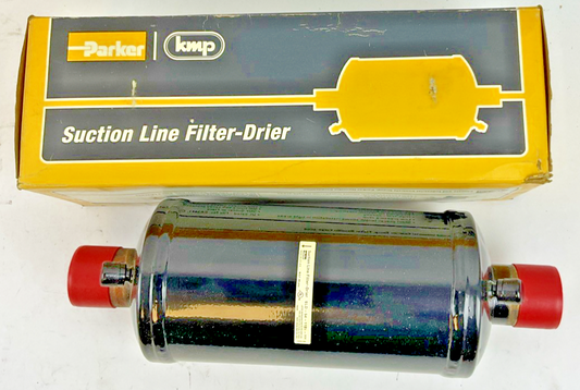 PARKER SLD-54-11SV-HH SUCTION LINE FILTER-DRIER 1-3/8 ODF SOLDER 355PSIG