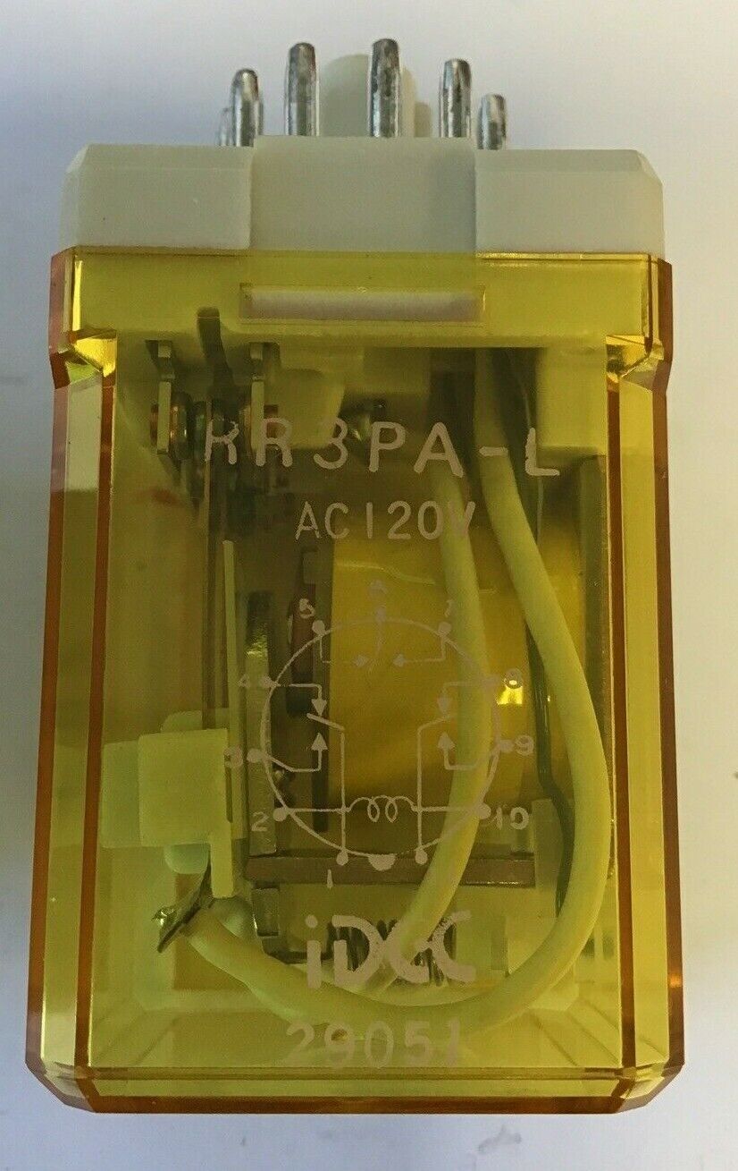 IDEC RR3PA-L GENERAL PURPOSE RELAY 120VAC