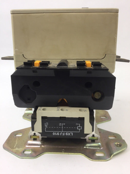 TELEMECANIQUE SQUARE D LC1F330 CONTACTOR 370A 600VAC 250HP LX9FJ910