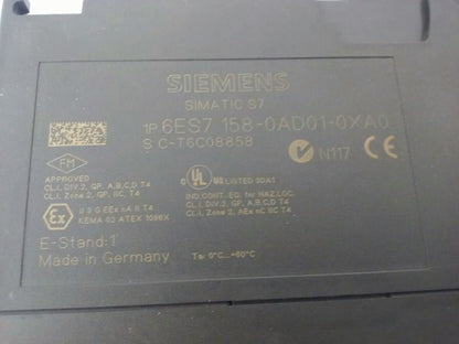 SIEMENS 6ES7 158-0AD01-0XA0 SIMATIC S7 DP/DP COUPLER, 6ES7158-0AD01-0XA0