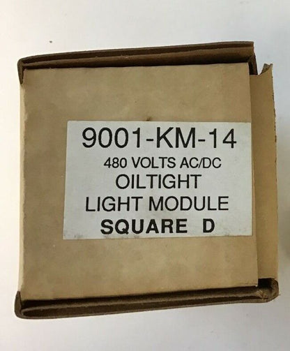 SQUARE D 9001-KM-14 OILTIGHT LIGHT MODULE 480VAC