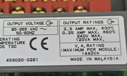 ALLEN-BRADLEY 1746-OA16 Series D SLC500 OUTPUT MODULE