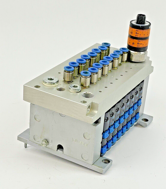 FESTO - CPV14-V1 - VALVE MANIFOLD-W/ PNEUM CONN & STACK PLATES, B102(8), T602(1)