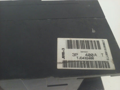GENERAL ELECTRIC TJD432400 CIRCUIT BREAKER TRIP UNIT 400A 240VAC/250VDC 3P 22KA