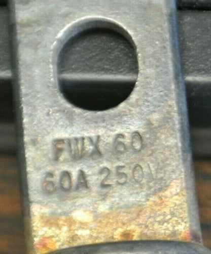 BUSSMANN FWX60 SEMICONDUCTOR FUSE / 60A / 250V / NEW SURPLUS