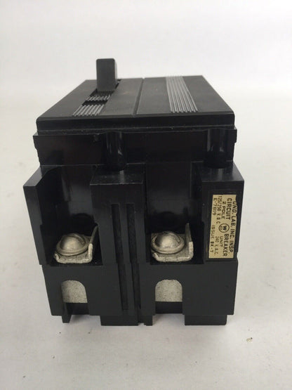 WESTING HOUSE E2025 CIRCUIT BREAKER 25A 2POLE 240VAC 125/250VDC