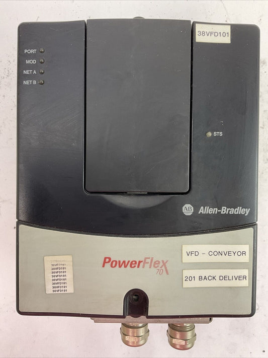 ALLEN BRADLEY 20AD2P1A0AYNANNN SER A FW 2.006 AC DRIVE